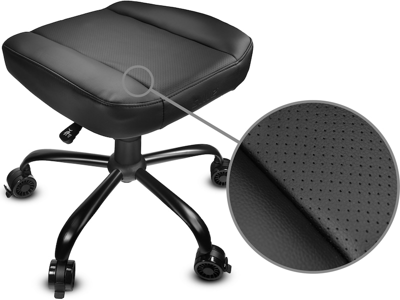 Svive Telesto fotskammel (sort) Fotskammel