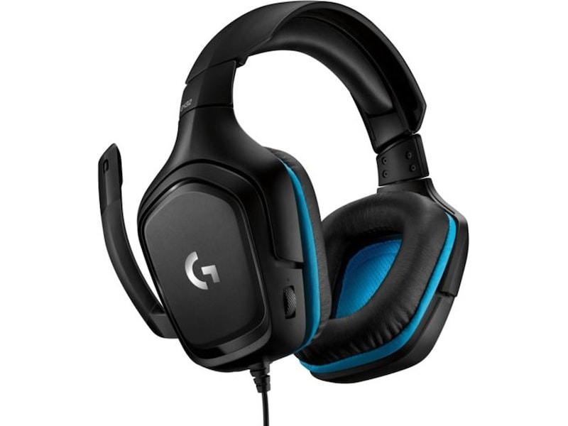 Logitech G432 Gaming Headset (sort/blå) Gaming headset