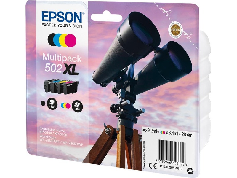 Epson Blekk 502XL Multipack Blekkpatroner