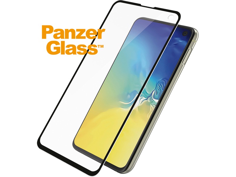 PanzerGlass Galaxy S10e Skjermbeskytter (sort) Skjermbeskyttelse