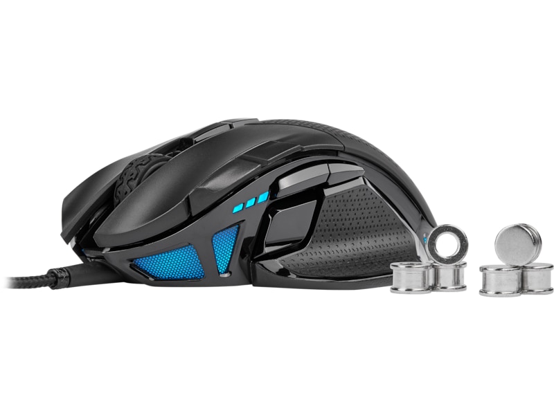 Corsair Gaming Nightsword RGB Mus (sort) Gamingmus