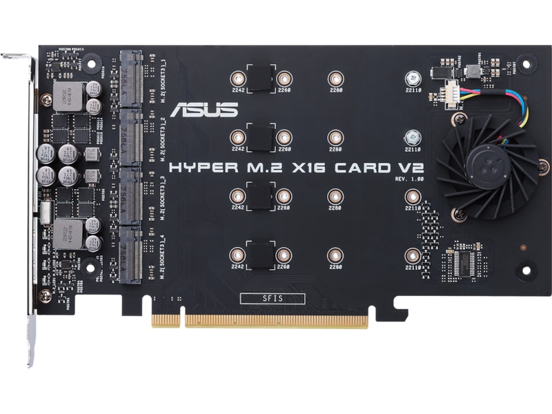 ASUS Hyper M.2 X16 Card V2 SSD M.2