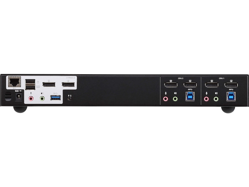 Aten KVM 2-PC 1-Bruker CS1942DP Dockingstasjon & USB-HUB