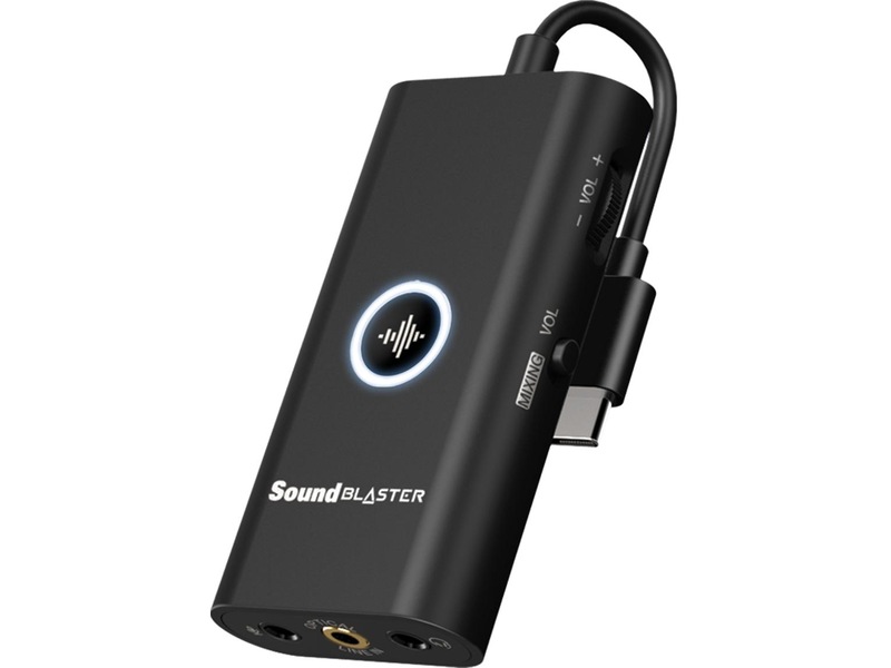 Creative Sound Blaster G3 USB-C konsoll DAC Amp Lydkort