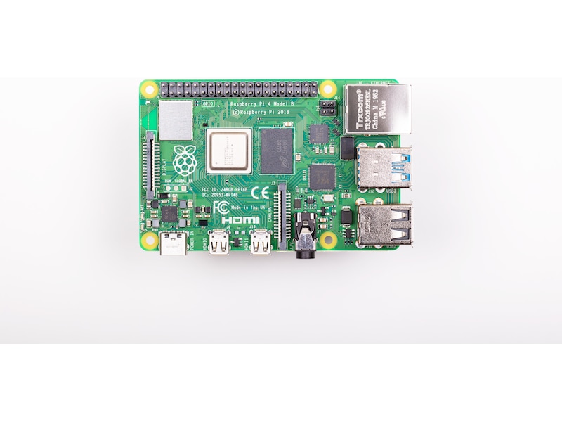 Raspberry Pi 4 Model B, 8GB RAM Integrert CPU