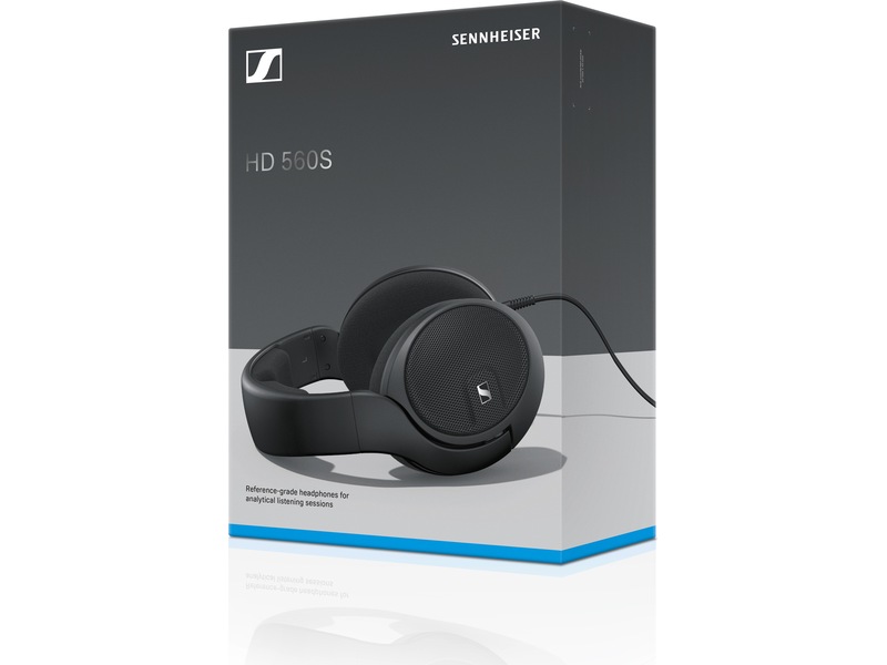 Sennheiser HD 560S hodetelefoner med ledning, Over-Ear (sort) Hodetelefoner