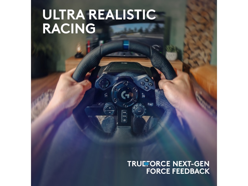 Logitech G923 og Driving Force Shifter Bundle Ratt & pedaler