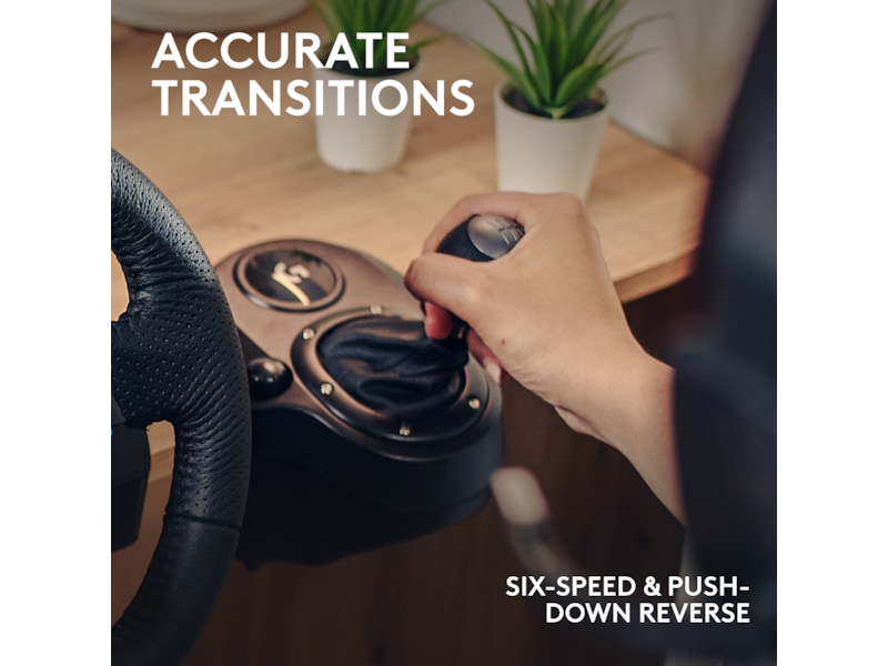 Logitech G923 og Driving Force Shifter Bundle Ratt & pedaler