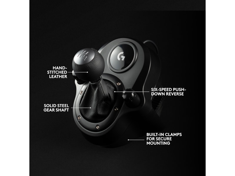 Logitech G923 og Driving Force Shifter Bundle Ratt & pedaler