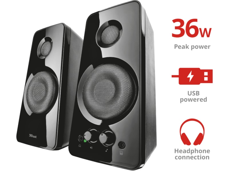 Trust Tytan 2.0 høyttalere 2.0 Høyttalere