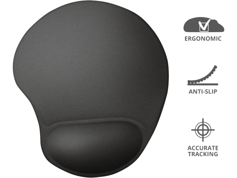 Trust Bigfoot musematte svart Musematte