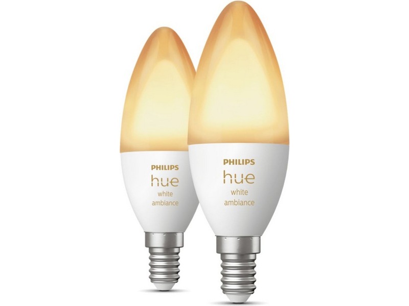 Philips Hue White ambiance 2-pakning E14 Lyspærer & LED-pærer