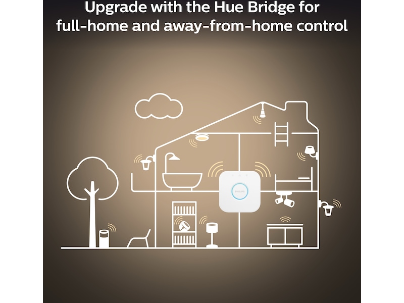 Philips Hue Enrave, medium taklampe (hvit) Taklampe