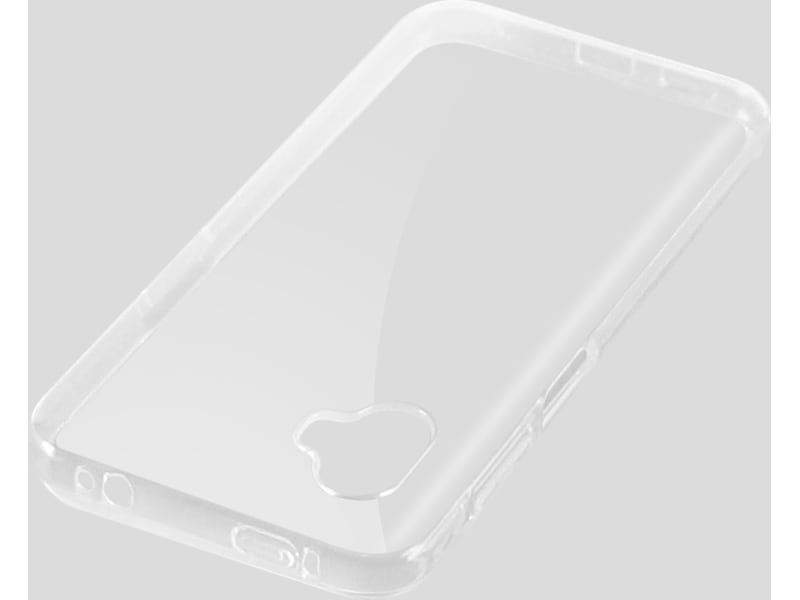 iiglo Galaxy Xcover 6 Pro Silikondeksel (gjennomsiktig) Deksel til mobiltelefon