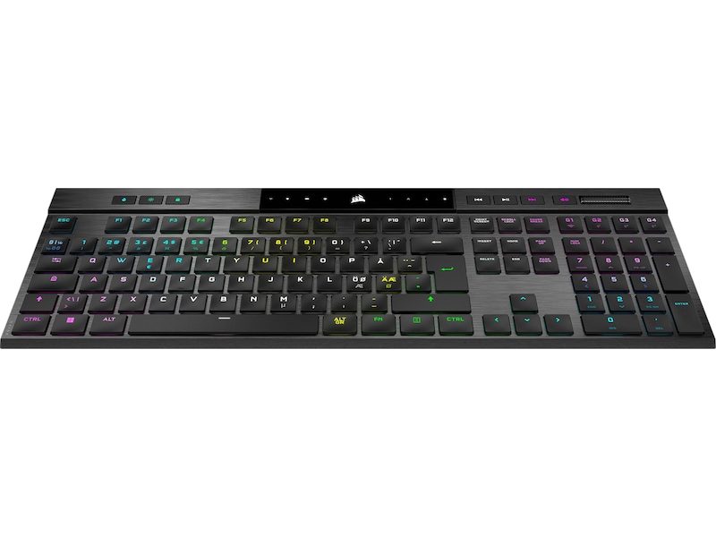 Corsair K100 Trådløst Gamingtastatur RGB (sort) Gamingtastatur
