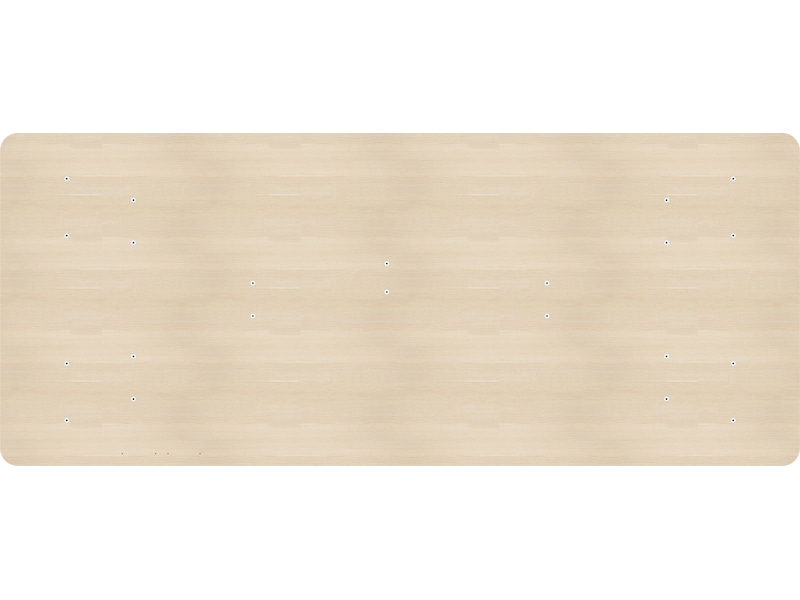 iiglo Skrivebordsplate 180cm (lys eik) Bordplate