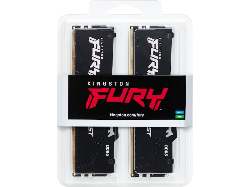 Kingston FURY Beast RGB DDR5 6000MHz 64GB Minnebrikker