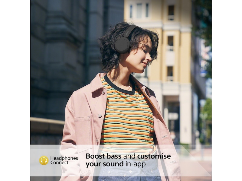 Sony WH-CH520 trådløse hodetelefoner, On-Ear (sort) Hodetelefoner