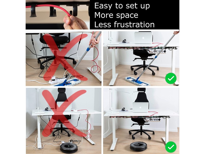 Kenson RIB kabelholder 38 cm (3 pk) Tilbehør til arbeidssteder og avlukker