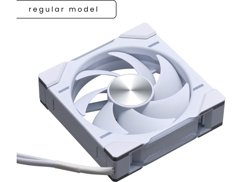 Phanteks D30 120mm PWM DRGB Vifte (hvit) Vifter