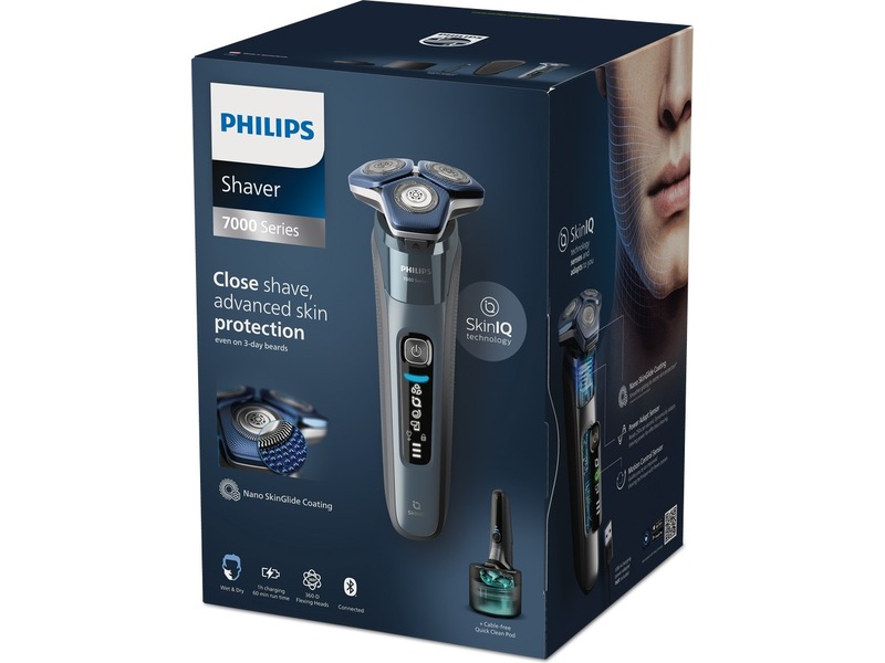 Philips Series 7000 Wet & Dry elektrisk barbermaskin S7882/55 Barbermaskiner