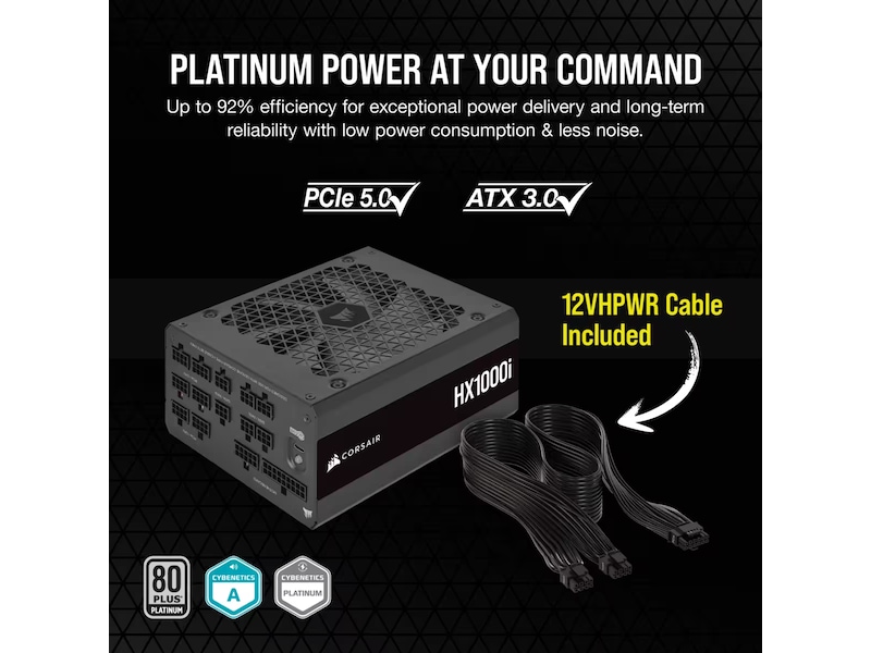 Corsair HXi Series HX1000i 1000W PSU Enheter