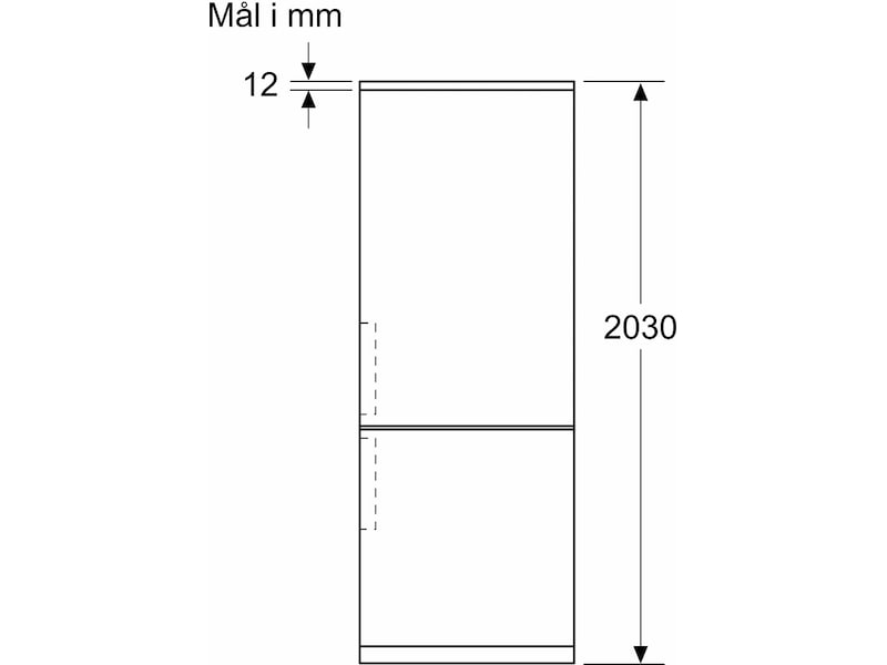 Bosch Serie 4 KGN392LDF Kombiskap (inox) Kombiskap