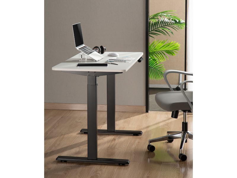 Ergonomisk Hev/Senk skrivebord 120cm (sort) Skrivebord