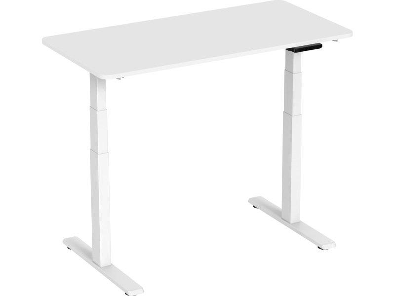 Ergonomisk Hev/Senk skrivebord 120cm (hvit) Skrivebord