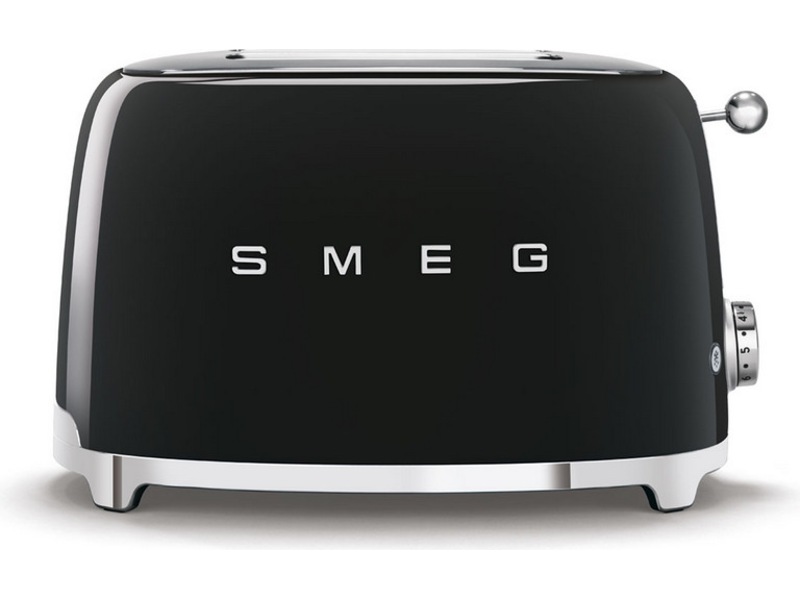 Smeg TSF01BLEU Brødrister for 2 skiver (sort) Brødristere