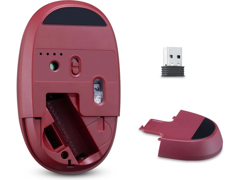 ON WME 200 trådløs mus (rød) Mus