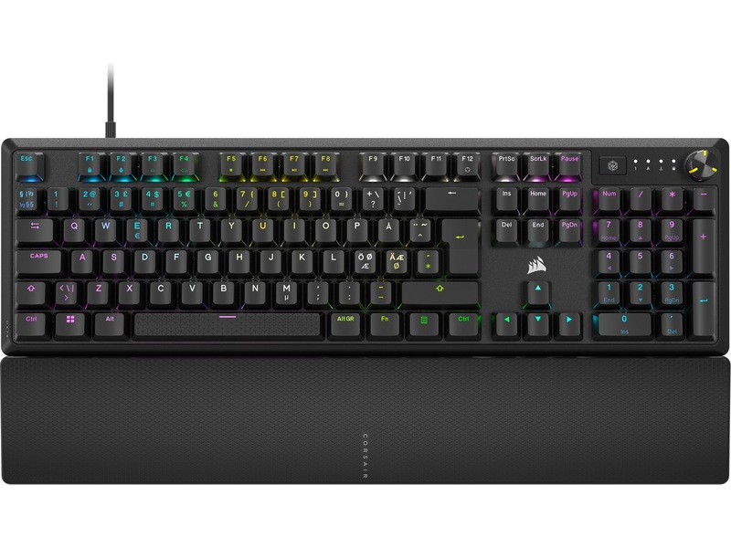 Corsair K70 Core RGB gamingtastatur (sort) Gamingtastatur