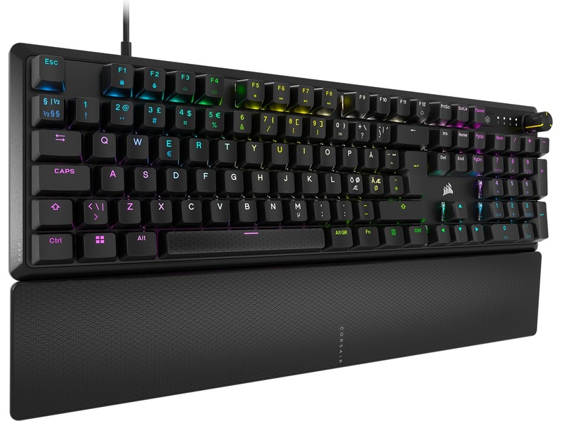 Corsair K70 Core RGB gamingtastatur (sort) Gamingtastatur