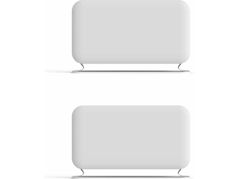 Mill Instant Max gulvovn 2200W Mec (hvit) 2-pack Frittstående varmeovner