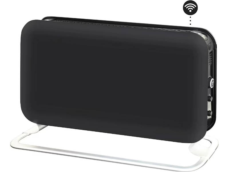 Mill WiFi gulvovn 1200W (sort) 2-pack Frittstående varmeovner