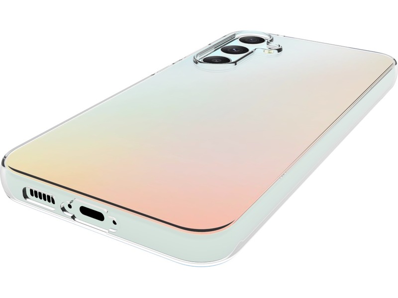 iiglo Galaxy S23 FE Silikondeksel (gjennomsiktig) Deksel til mobiltelefon