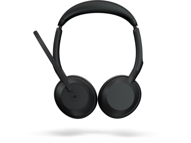 Jabra Evolve2 55 Link380a MS Teams Stereo Stand Hodesett, trådløse