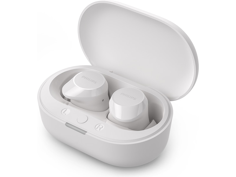 Philips TAT1209WT/00 TWS Trådløs Hodetelefoner, In-Ear (hvit) Ørepropper