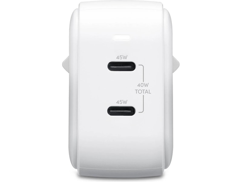 Andersson 45W GaN Vegglader (hvit) Mobilladere