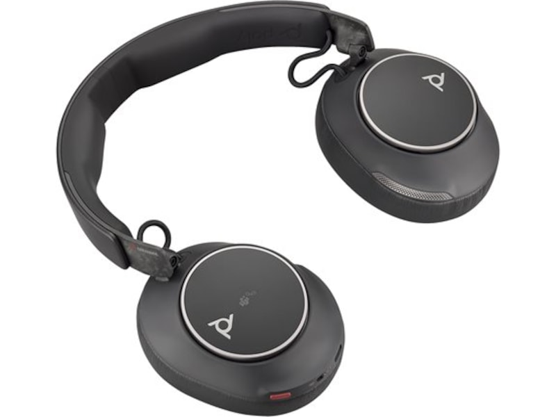 Poly Voyager Surround 80 UC MS Teams (sort) Hodesett, trådløse