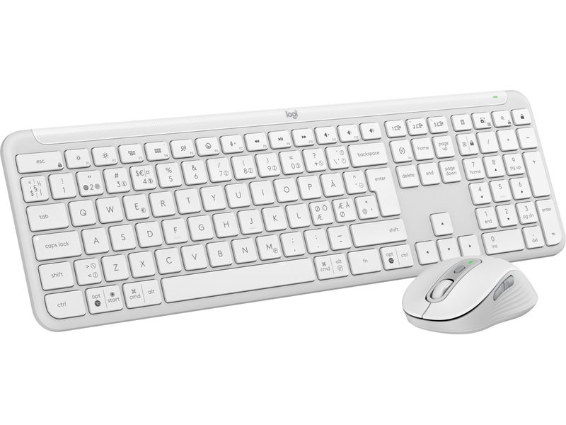Logitech Signature Slim Combo MK950 (off-white) Mus & tastatur -kombipakker