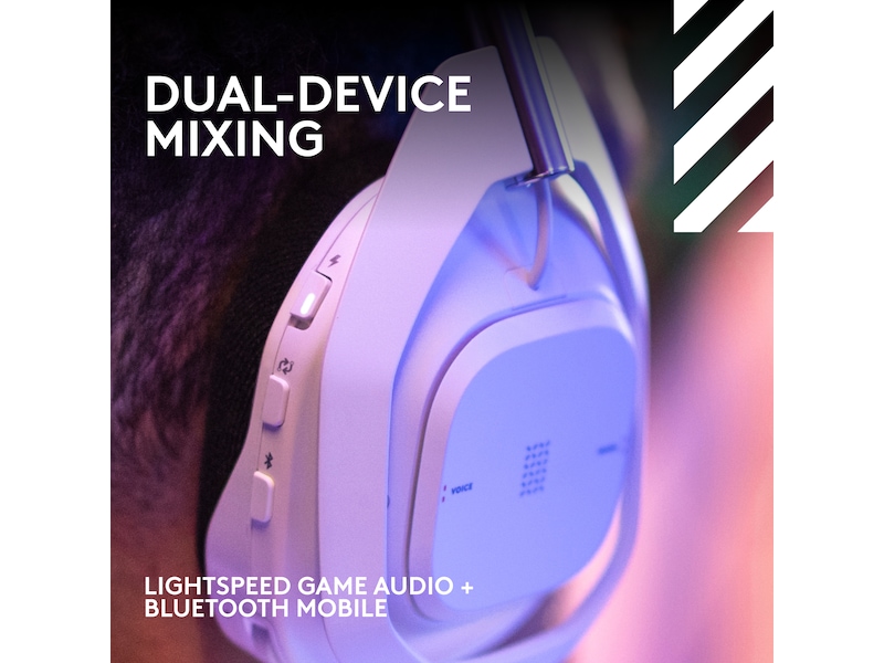 Astro A50 X LIGHTSPEED Trådløst Gaming headset + ladestasjon (hvit) Gaming headset