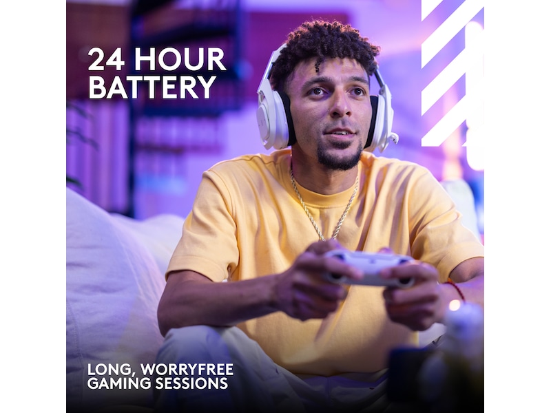 Astro A50 X LIGHTSPEED Trådløst Gaming headset + ladestasjon (hvit) Gaming headset