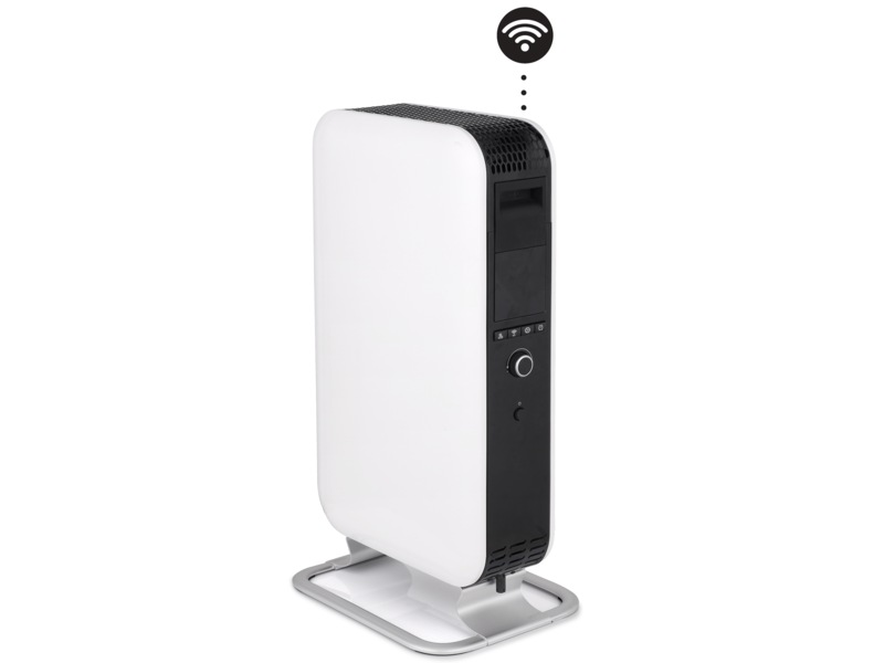 Mill Gentle Air WiFi oljeovn 1500W (hvit) Frittstående varmeovner