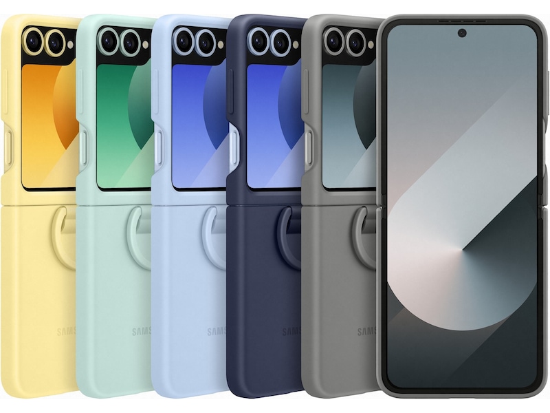 Samsung Galaxy Z Flip6 Silikondeksel (navy) Deksel til mobiltelefon