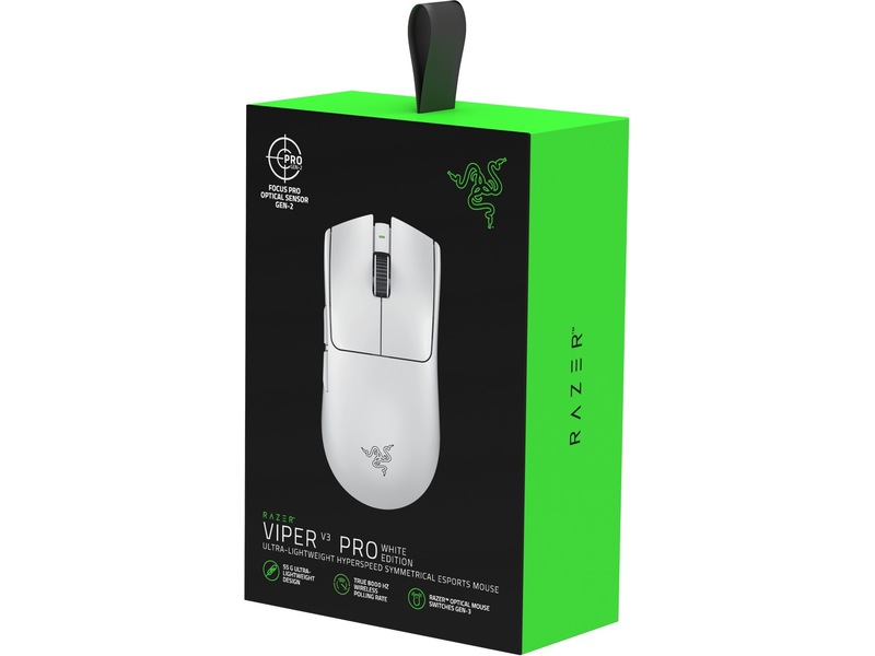 Razer Viper V3 Pro Trådløs Esports Gamingmus (hvit) -B-Grade Demo mus