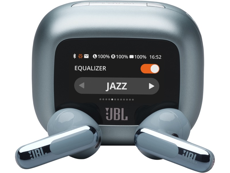 JBL LIVE FLEX 3 Trådløse Høretelefoner, Earbuds (Blå) Ørepropper