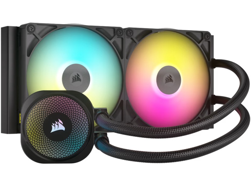 Corsair iCUE LINK Titan 280 RX RGB AIO Kjøler (sort) CPU - Vannkjøling