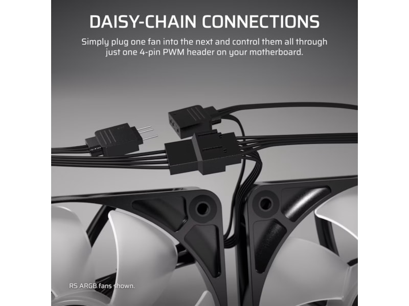 Corsair RS120 Vifte (sort) Vifter