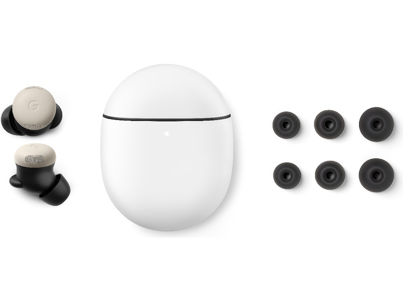 Google Pixel Buds Pro 2 trådløse ørepropper, In Ear (porcelain) Ørepropper